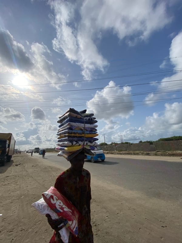 Morning market scenes documented across Lagos Nigeria