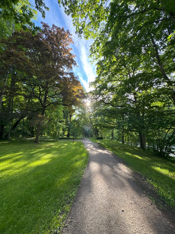Afternoon walk through Keila-Joa's waterfall park and manor grounds