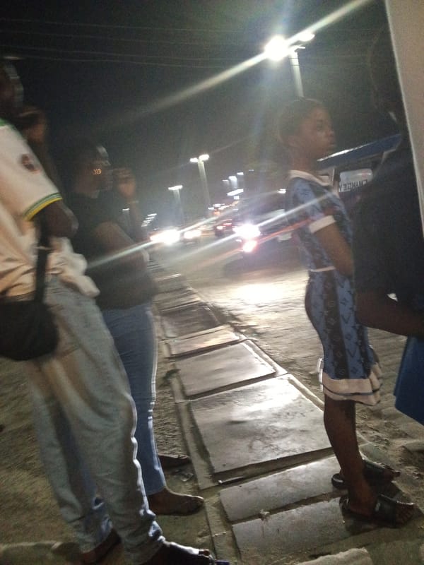 Nighttime street life documented across two Nigerian cities