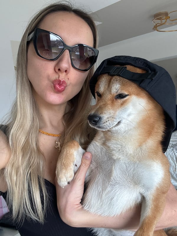 Morning routine with pets and yoga in Latvia