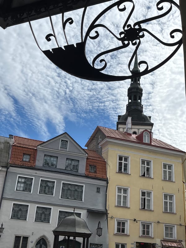 Wedding day in Tallinn's medieval Old Town, June 2026