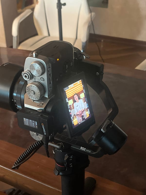 Video production session recorded in Kazan, Russia
