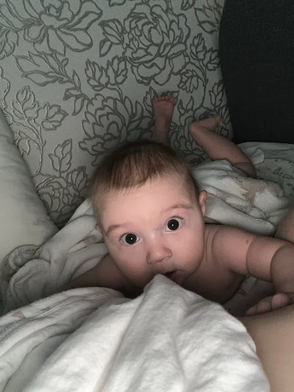 Child's mealtime and morning routine captured in Chaikovsky