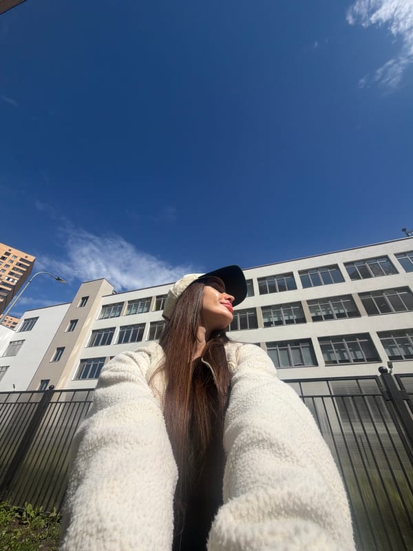 Afternoon self-portrait session in Saint Petersburg, June 2026