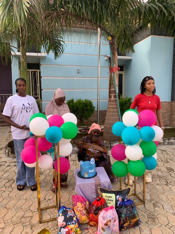 Birthday celebration held in Jos, Nigeria residential area
