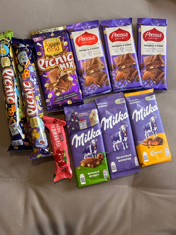 Family afternoon with chocolate and dog walking in Chaikovsky