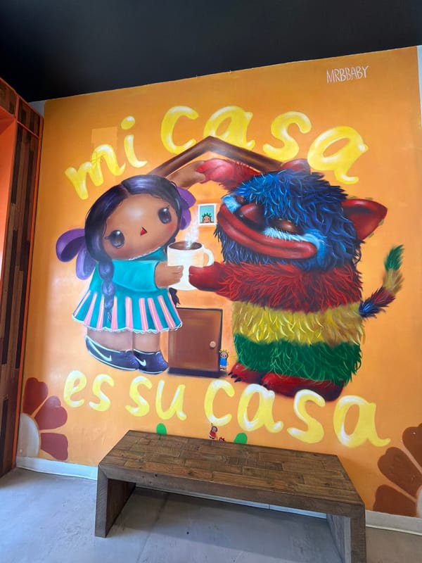 Café promotional materials spotted in Los Angeles