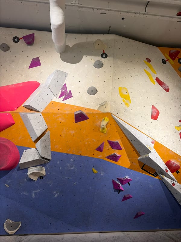 Indoor climbing gym documented in The Hague