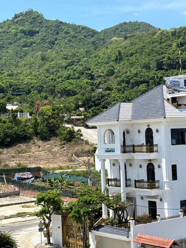 Street life and coastal views across Nha Trang on a June morning