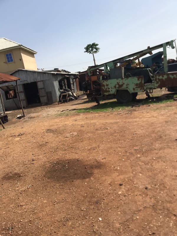 Rural morning scenes documented in Rafin Par, Nigeria