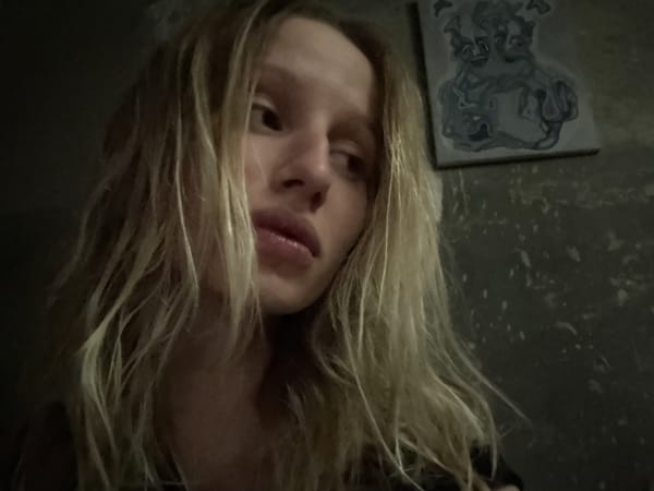 Upside-down portrait captured in Volkovka, Russia