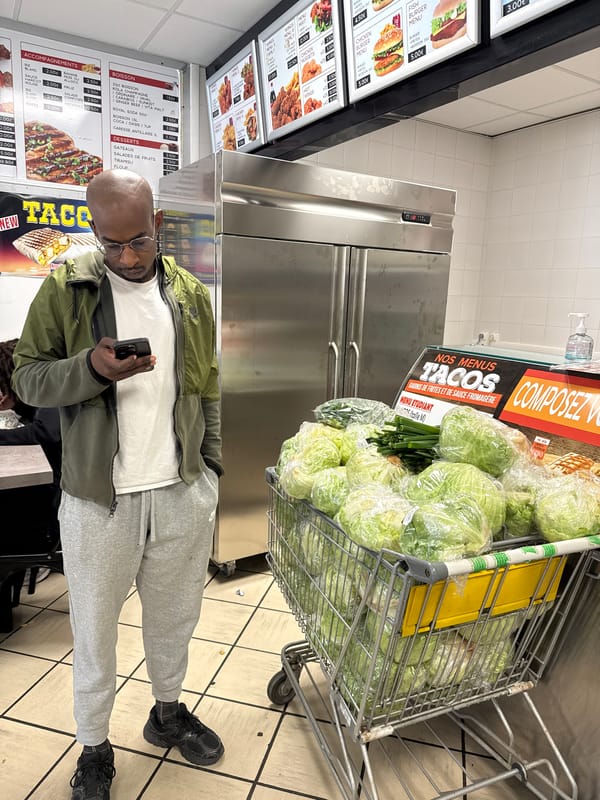 Two people separately documented in Sarcelles locations Monday afternoon