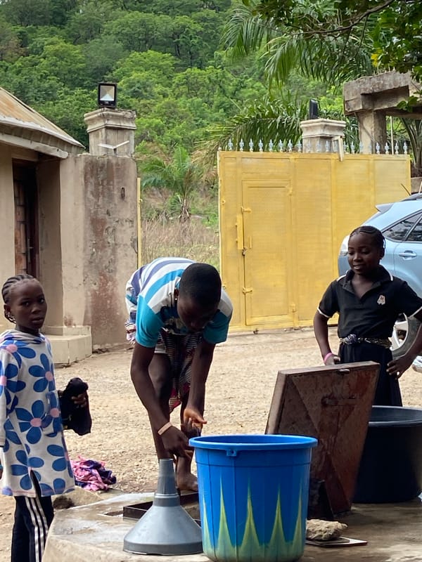 Morning domestic life documented in Mararaba, Nigeria