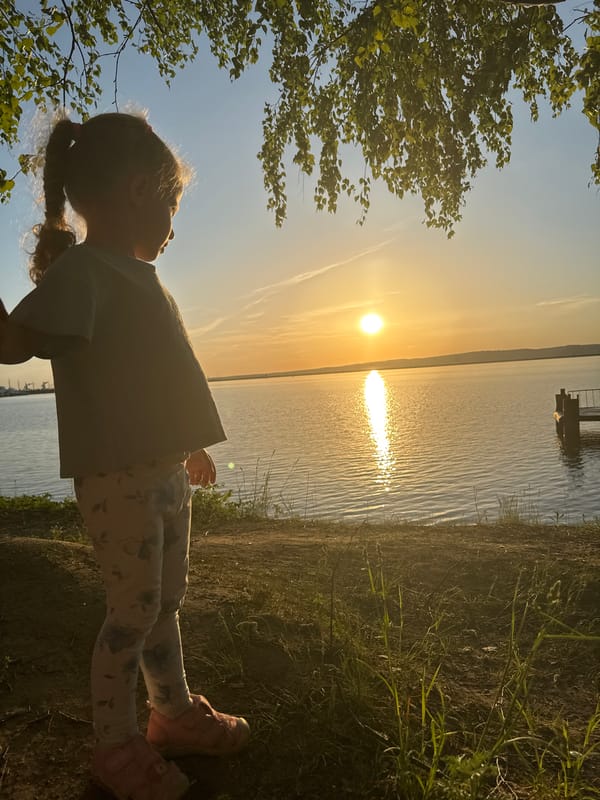 Sunset leisure activities documented along Kama River in Chaikovsky
