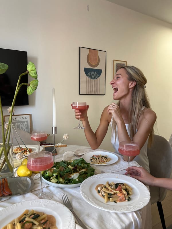 Two women share meal at residence in Khimki