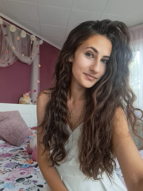Quick selfie session in a bedroom, casual looks