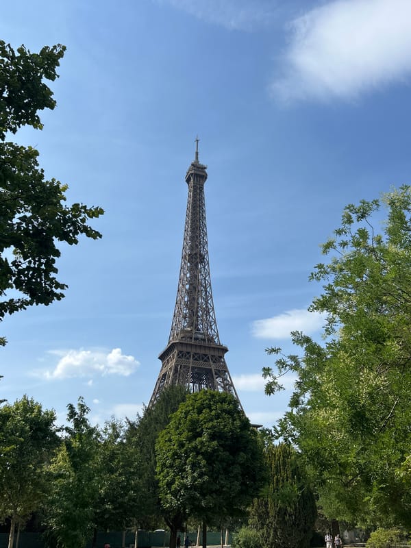 Eiffel Tower from every angle on Bastille Day