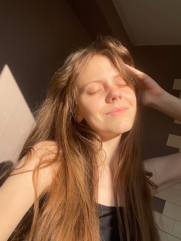 Casual selfie session at home in Ufa, Russia