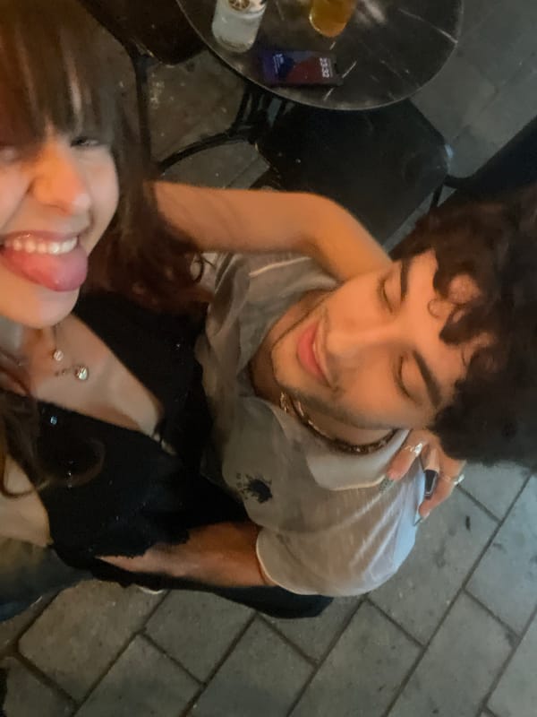 Evening out in Ramat Gan, selfies and candid street moments