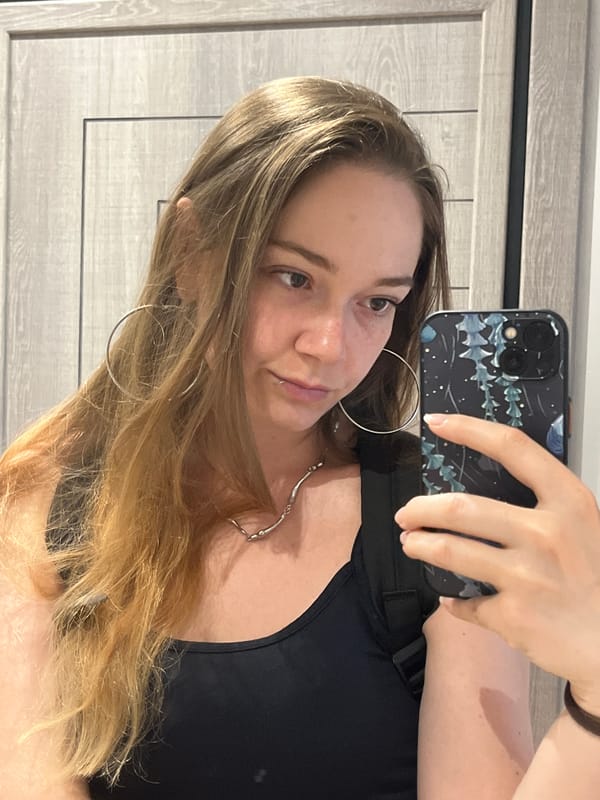 Mirror selfie series at a Pazardzhik doorway, June 2026