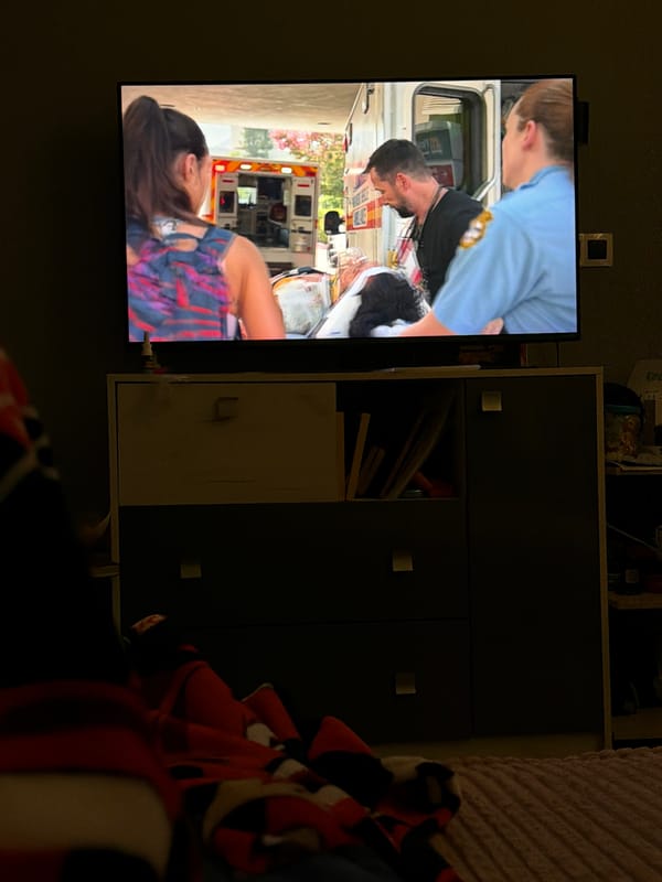 Evening domestic moments captured in Korolyov include TV viewing, dental care
