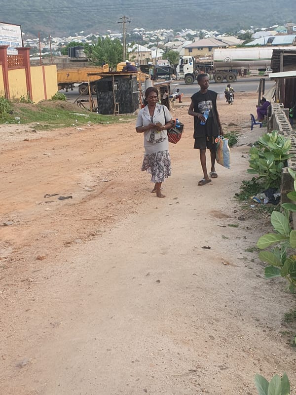 Ordinary afternoon life documented across Lokoja, Nigeria streets