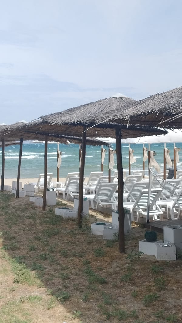 Morning coastal life documented in Greek seaside towns