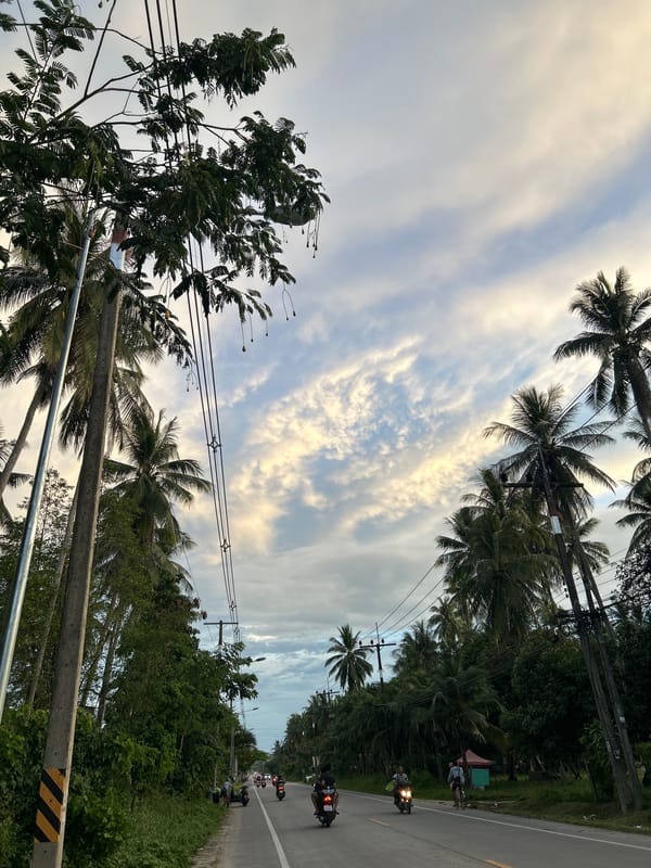 Daily life scenes documented across Koh Phangan, Thailand