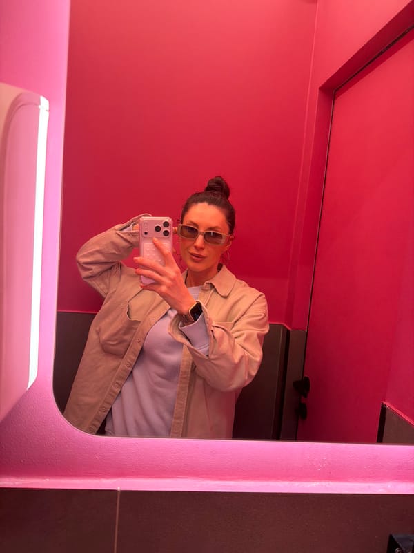 Woman documents selfie tour through Perm, Russia locations