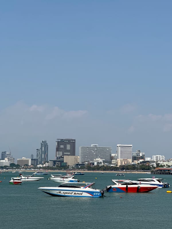 Morning scenes documented across Pattaya City waterfront and streets