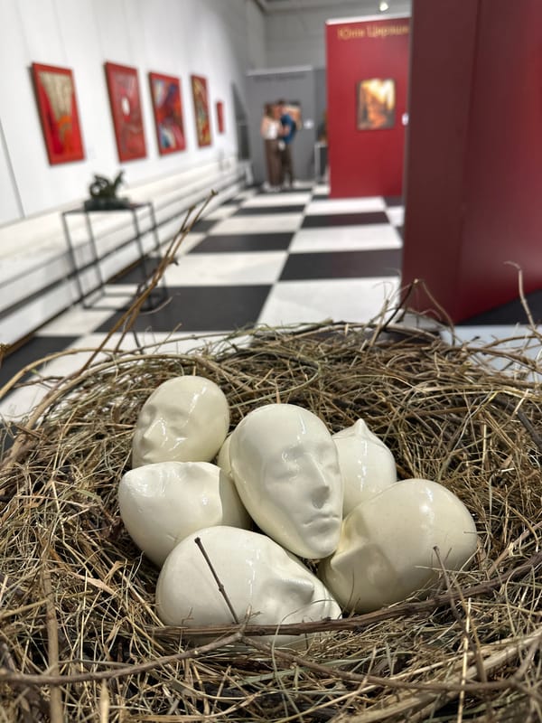 Art exhibition documented at Minsk gallery features diverse contemporary works