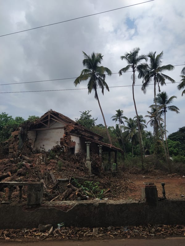 Urban decay documented across Marna, India structures and pathways
