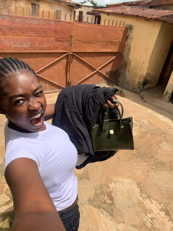 Selfie session across Rafin Par streets, Nigeria
