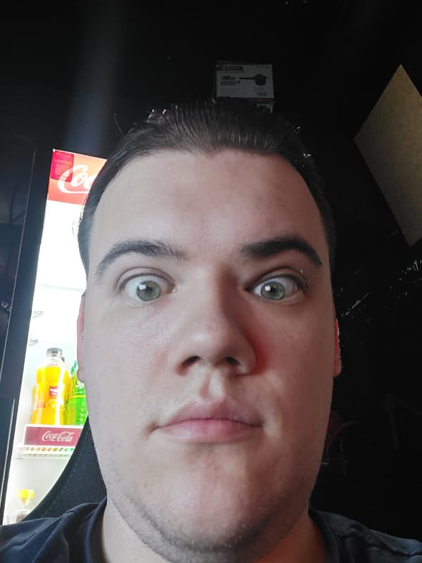 Young man documented at gaming cafe, beverage area in Tashkent