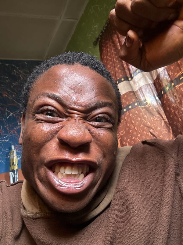 Person photographed in distressed states over three minutes