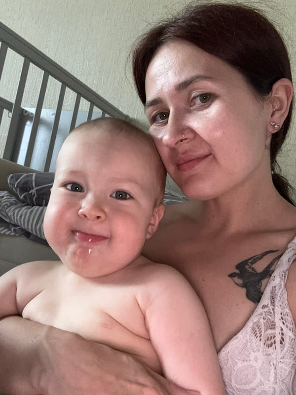 Quiet morning at home with an infant in Naberezhnye Chelny