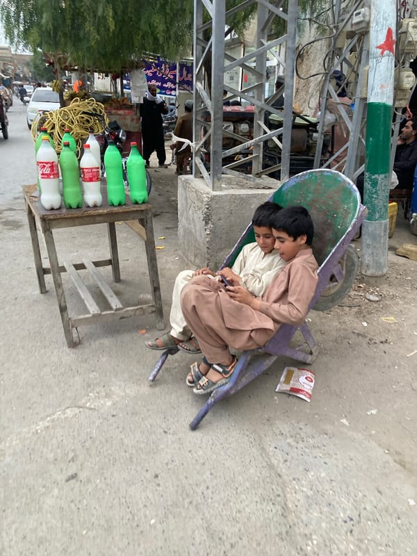 Daily street life captured in Loralai, Pakistan