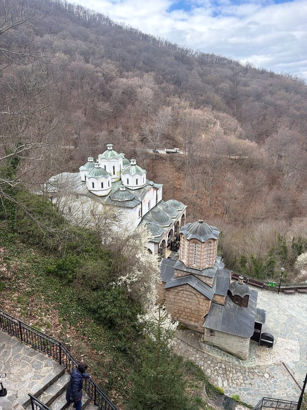 Historic monastery complex documented in Kriva Palanka Macedonia
