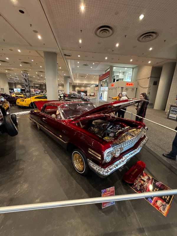 Custom car show displays modified vehicles at NYC convention center