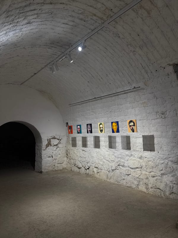 Evening Art Gallery Visit Documented in Yerevan, Armenia