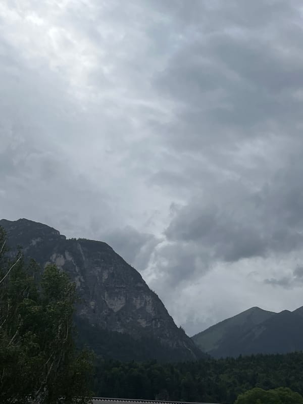 Balcony hangout in Garmisch with Alpine views and hookah vibes
