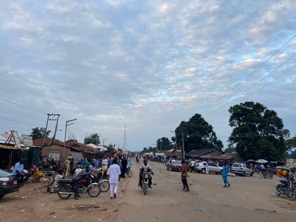 Daily street life documented in Mararaba, Nigeria
