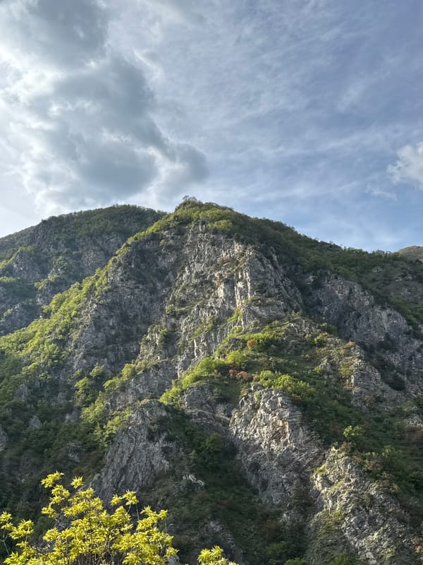 Rocky cliff face documented near Mihalkovo, Bulgaria