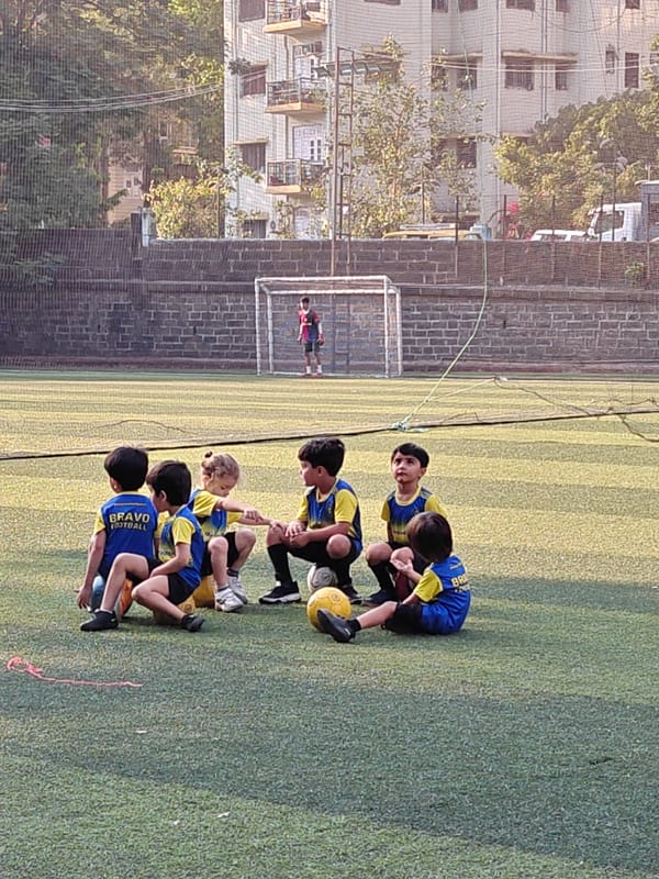 Youth soccer practice session observed in Mumbai