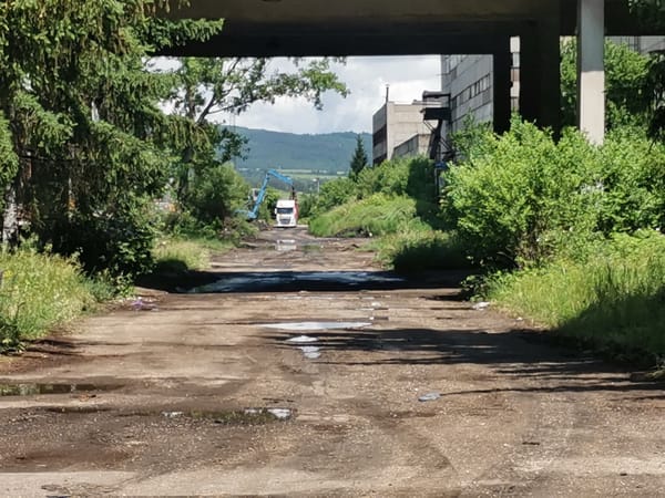 Abandoned industrial complex documented in Zhivkovo, Bulgaria