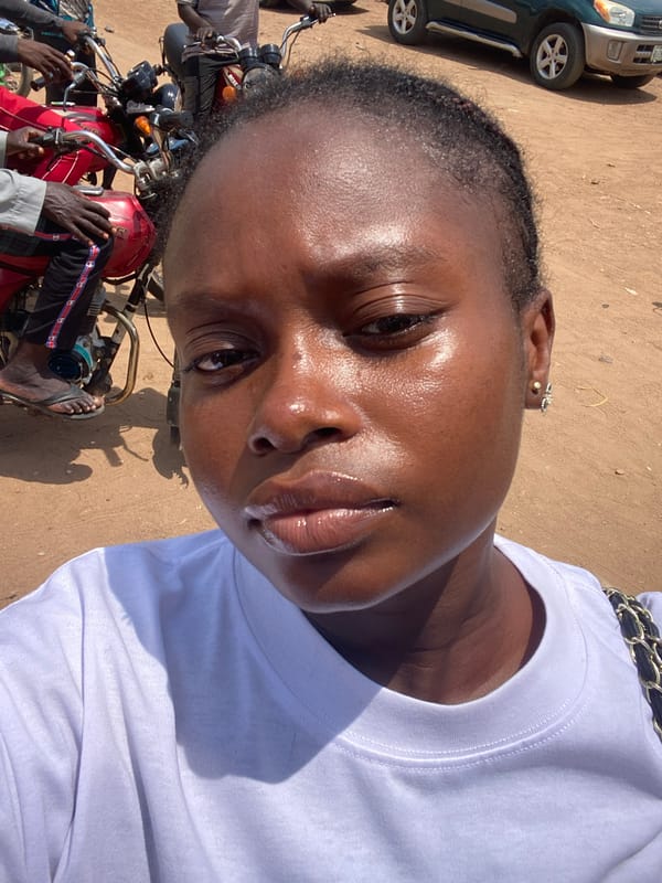 Woman documents day with street and mirror selfies