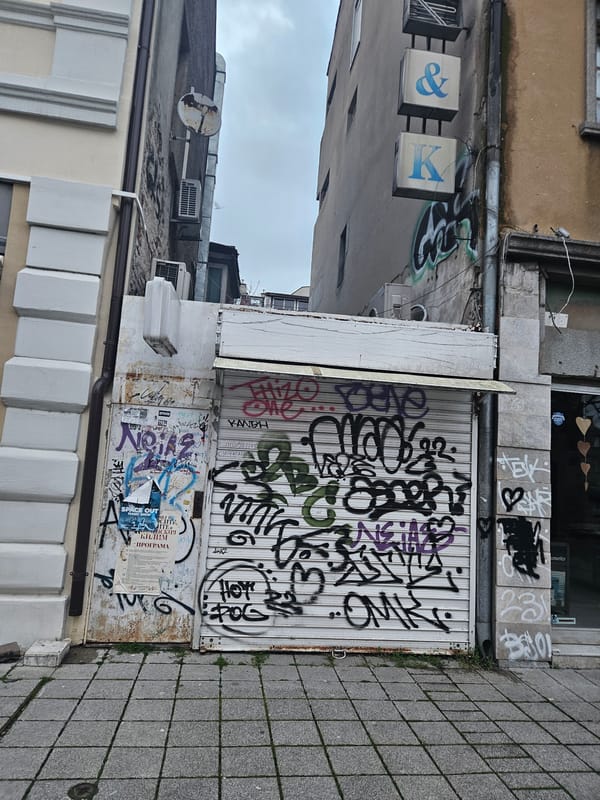 Street scenes photographed in Burgas, Bulgaria