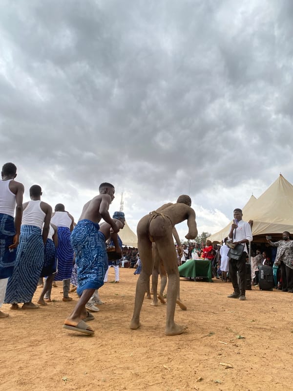 Traditional wrestling ceremony held in Durimi, Nigeria