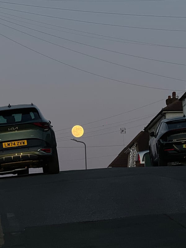 Twilight scenes captured across High Wycombe residential areas