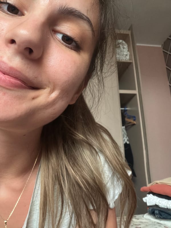Woman documents daily life moments through selfies in Burgas